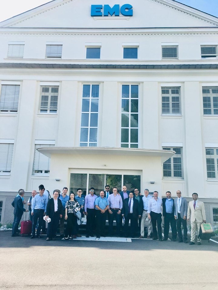 Sales Meeting de EMG en Alemania