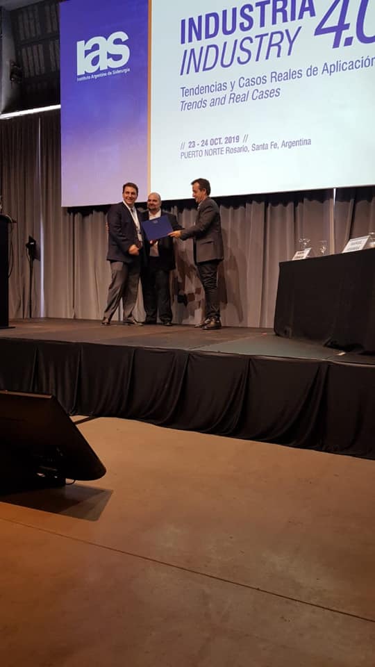 Tecnoap participando en congreso del IAS (Instituto Argentino de Siderurgia)